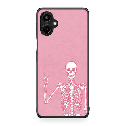 Samsung Galaxy A06 Halloween Motivation Θήκη από τη Smartfits με σχέδιο στο πίσω μέρος και μαύρο περίβλημα | Smartphone case with colorful back and black bezels by Smartfits