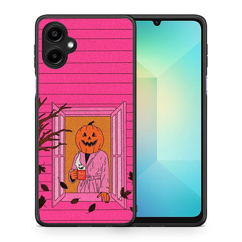 Halloween Pumpkin Lady - Samsung Galaxy A06 θήκη