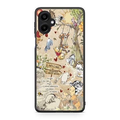 Samsung Galaxy A06 Happy Friends θήκη από τη Smartfits με σχέδιο στο πίσω μέρος και μαύρο περίβλημα | Smartphone case with colorful back and black bezels by Smartfits