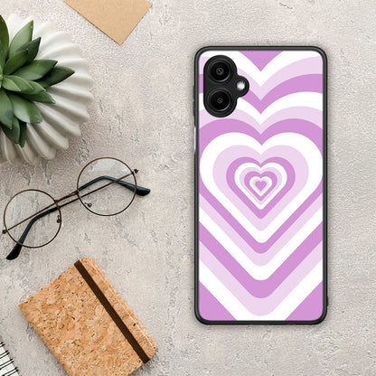 Lilac Hearts - Samsung Galaxy A06 θήκη
