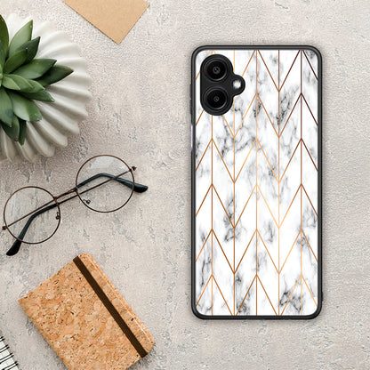 Marble Gold Geometric - Samsung Galaxy A06 θήκη