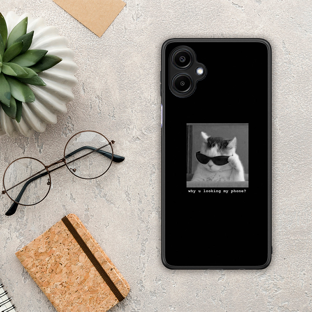 Meme Cat - Samsung Galaxy A06 θήκη