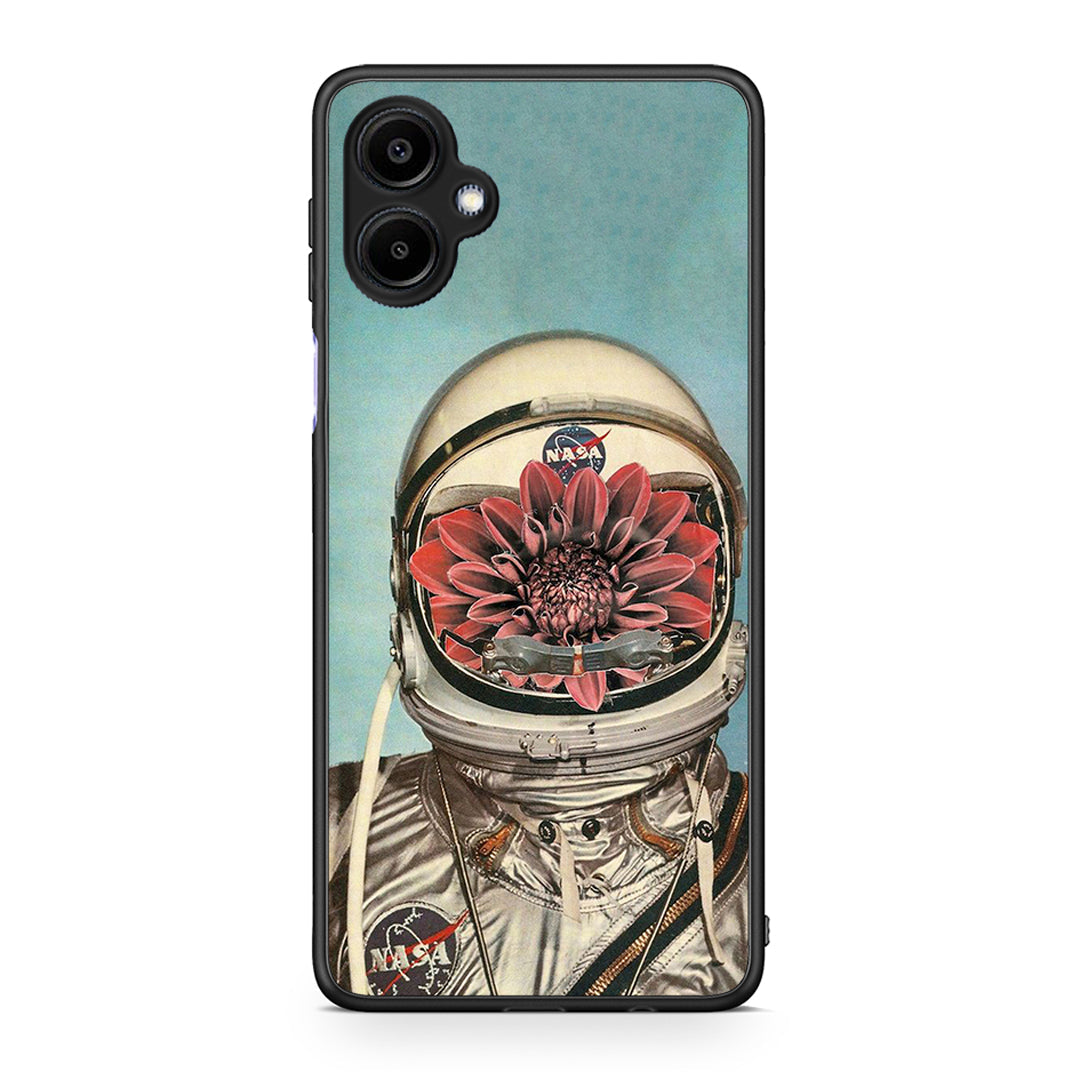 Samsung Galaxy A06 Nasa Bloom θήκη από τη Smartfits με σχέδιο στο πίσω μέρος και μαύρο περίβλημα | Smartphone case with colorful back and black bezels by Smartfits