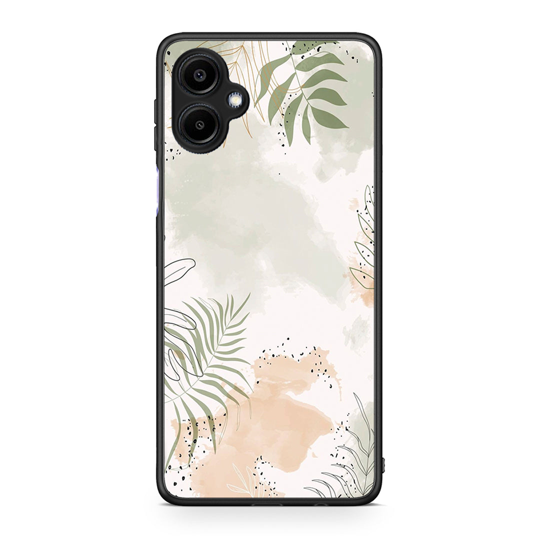 Samsung Galaxy A06 Nude Plants Θήκη από τη Smartfits με σχέδιο στο πίσω μέρος και μαύρο περίβλημα | Smartphone case with colorful back and black bezels by Smartfits