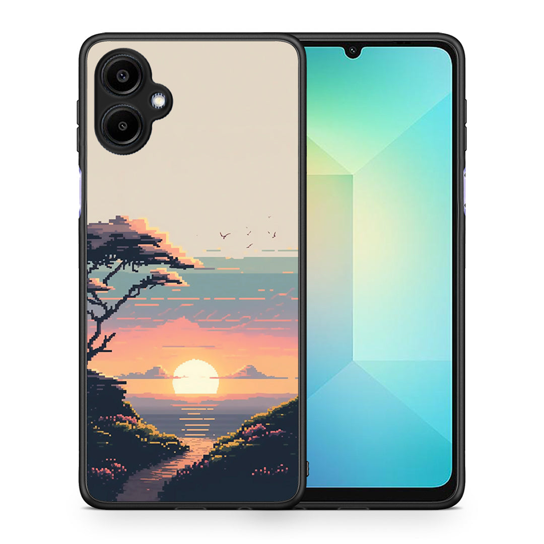 Pixel Sunset - Samsung Galaxy A06 θήκη