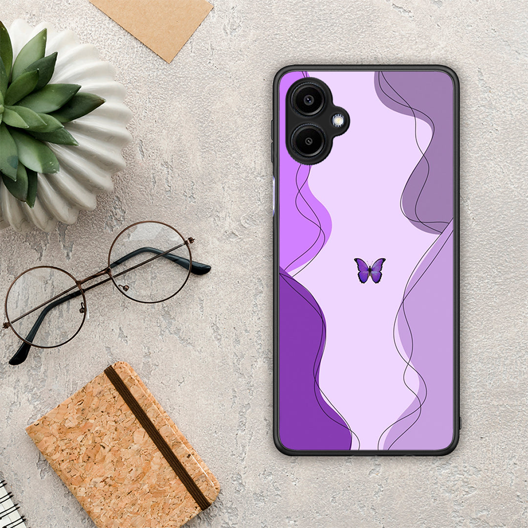 Purple Mariposa - Samsung Galaxy A06 θήκη