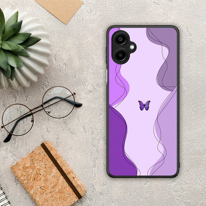 Purple Mariposa - Samsung Galaxy A06 θήκη