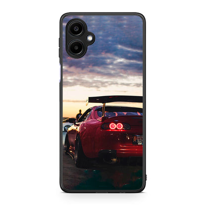 Samsung Galaxy A06 Racing Supra θήκη από τη Smartfits με σχέδιο στο πίσω μέρος και μαύρο περίβλημα | Smartphone case with colorful back and black bezels by Smartfits