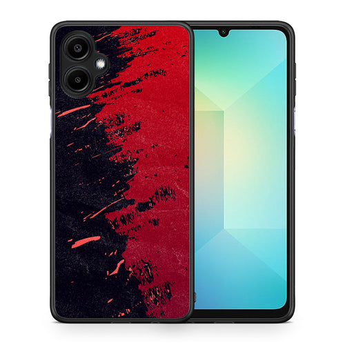 Red Paint - Samsung Galaxy A06 θήκη