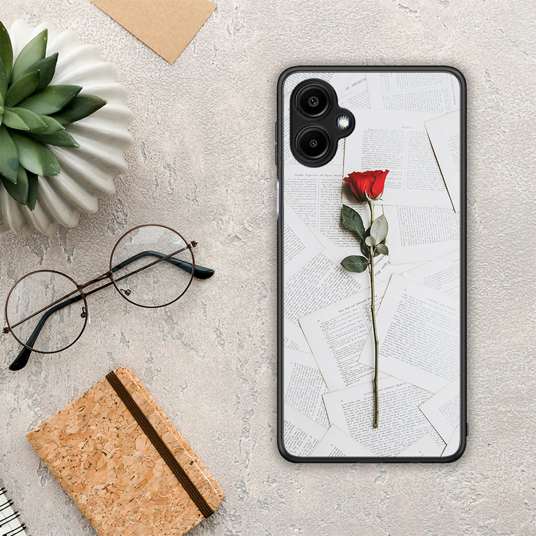 Red Rose - Samsung Galaxy A06 θήκη