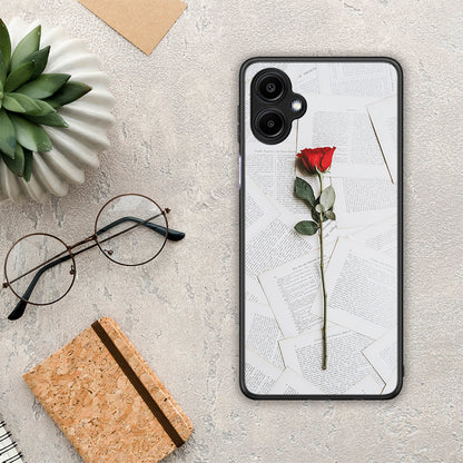 Red Rose - Samsung Galaxy A06 θήκη