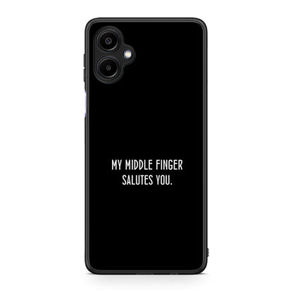 Samsung Galaxy A06 Salute θήκη από τη Smartfits με σχέδιο στο πίσω μέρος και μαύρο περίβλημα | Smartphone case with colorful back and black bezels by Smartfits