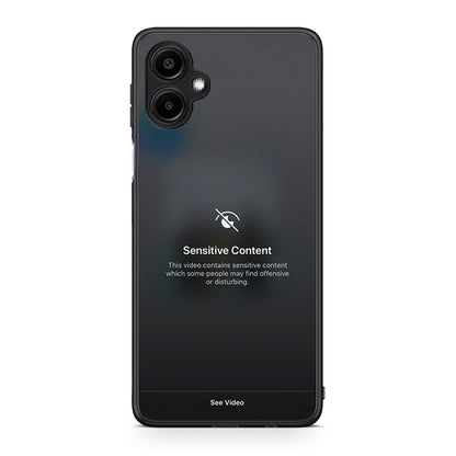 Samsung Galaxy A06 Sensitive Content θήκη από τη Smartfits με σχέδιο στο πίσω μέρος και μαύρο περίβλημα | Smartphone case with colorful back and black bezels by Smartfits