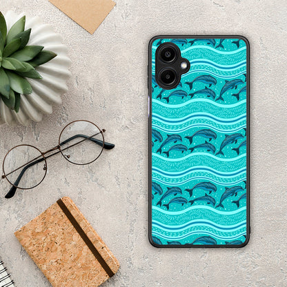 Swimming Dolphins - Samsung Galaxy A06 θήκη