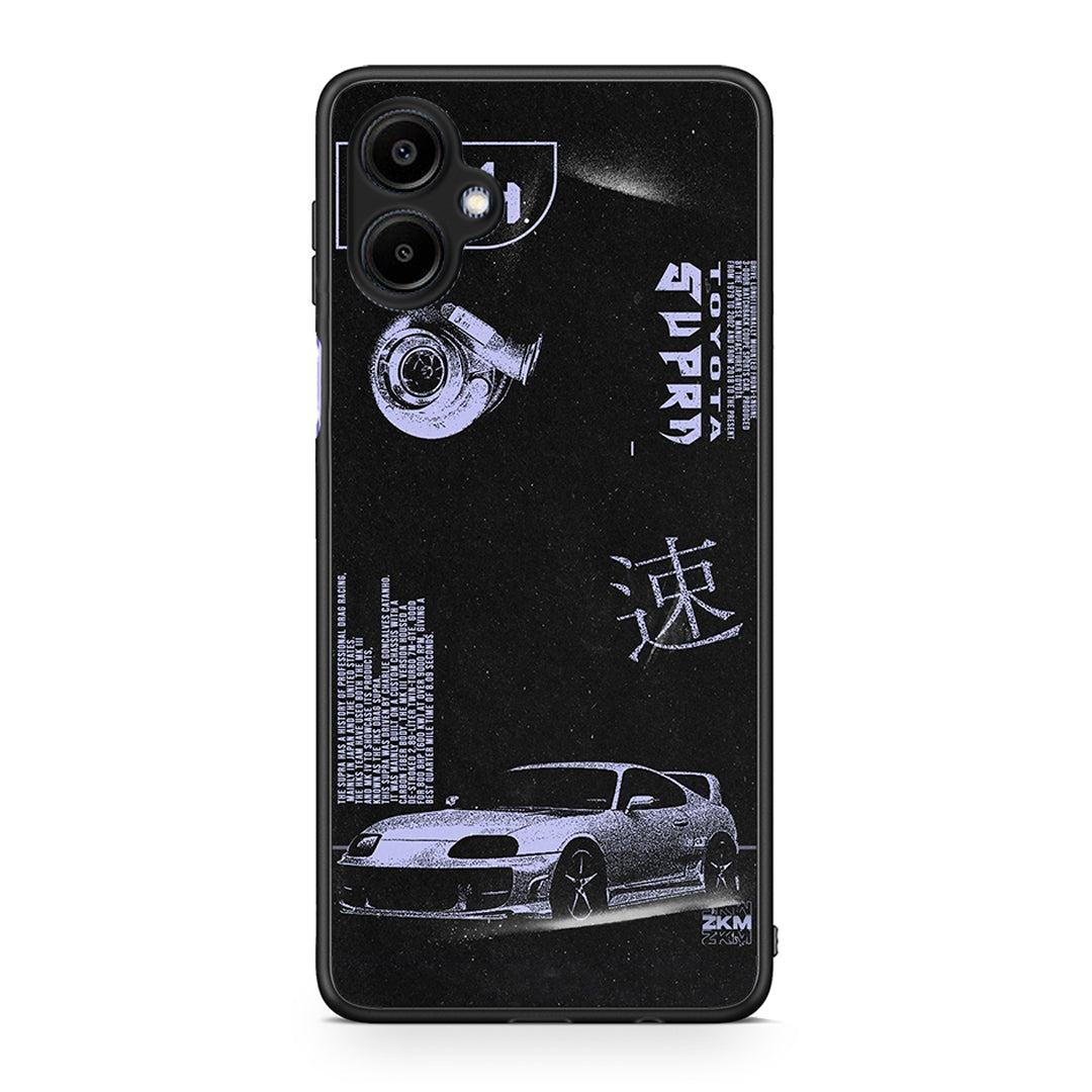 Samsung Galaxy A06 Tokyo Drift Θήκη Αγίου Βαλεντίνου από τη Smartfits με σχέδιο στο πίσω μέρος και μαύρο περίβλημα | Smartphone case with colorful back and black bezels by Smartfits
