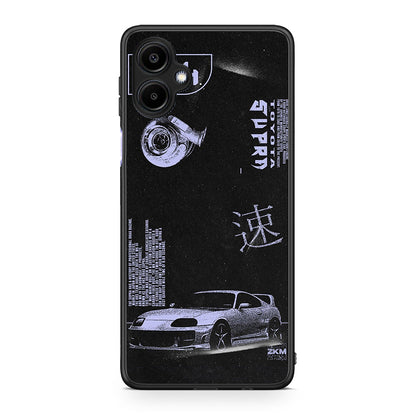 Samsung Galaxy A06 Tokyo Drift Θήκη Αγίου Βαλεντίνου από τη Smartfits με σχέδιο στο πίσω μέρος και μαύρο περίβλημα | Smartphone case with colorful back and black bezels by Smartfits
