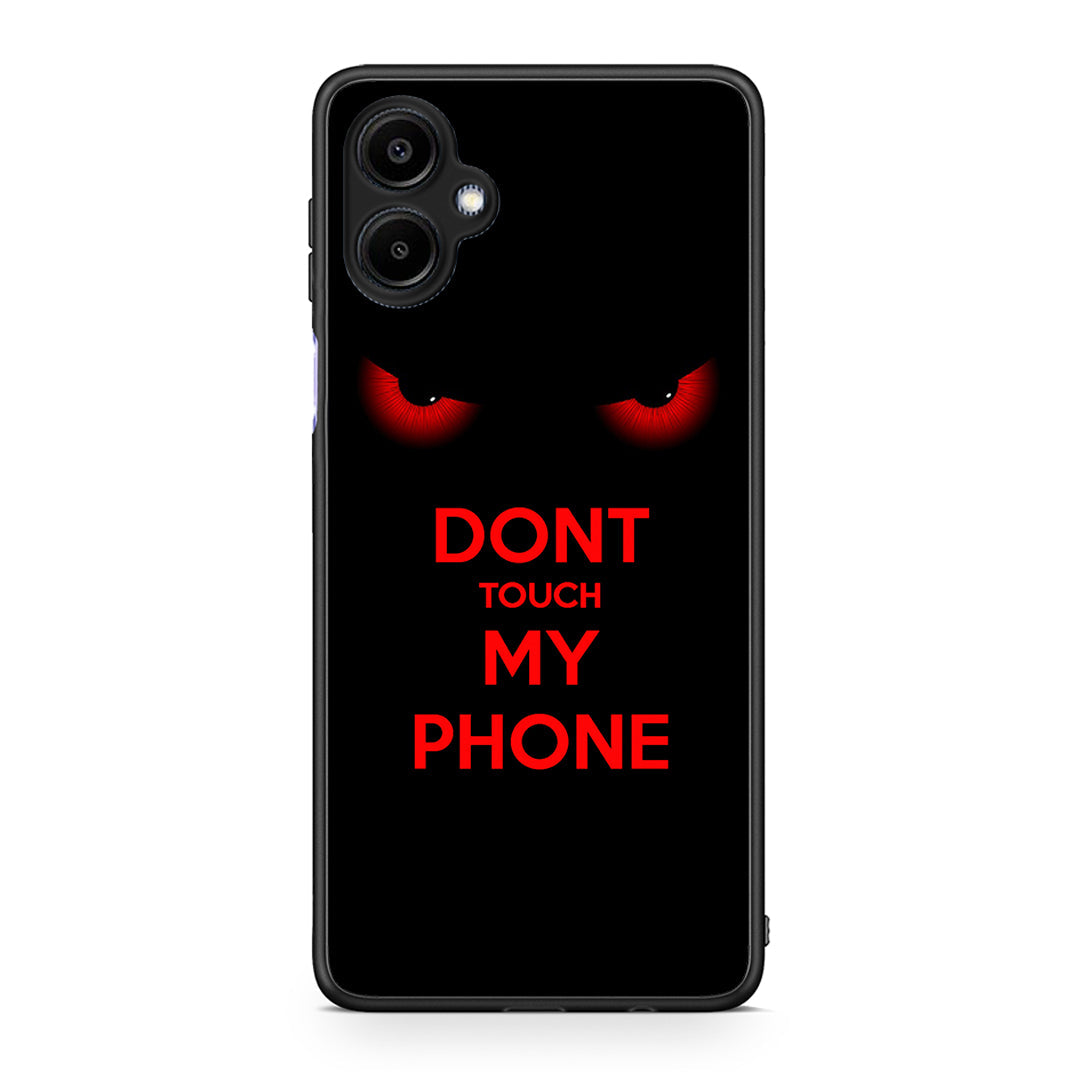 Samsung Galaxy A06 Touch My Phone Θήκη από τη Smartfits με σχέδιο στο πίσω μέρος και μαύρο περίβλημα | Smartphone case with colorful back and black bezels by Smartfits