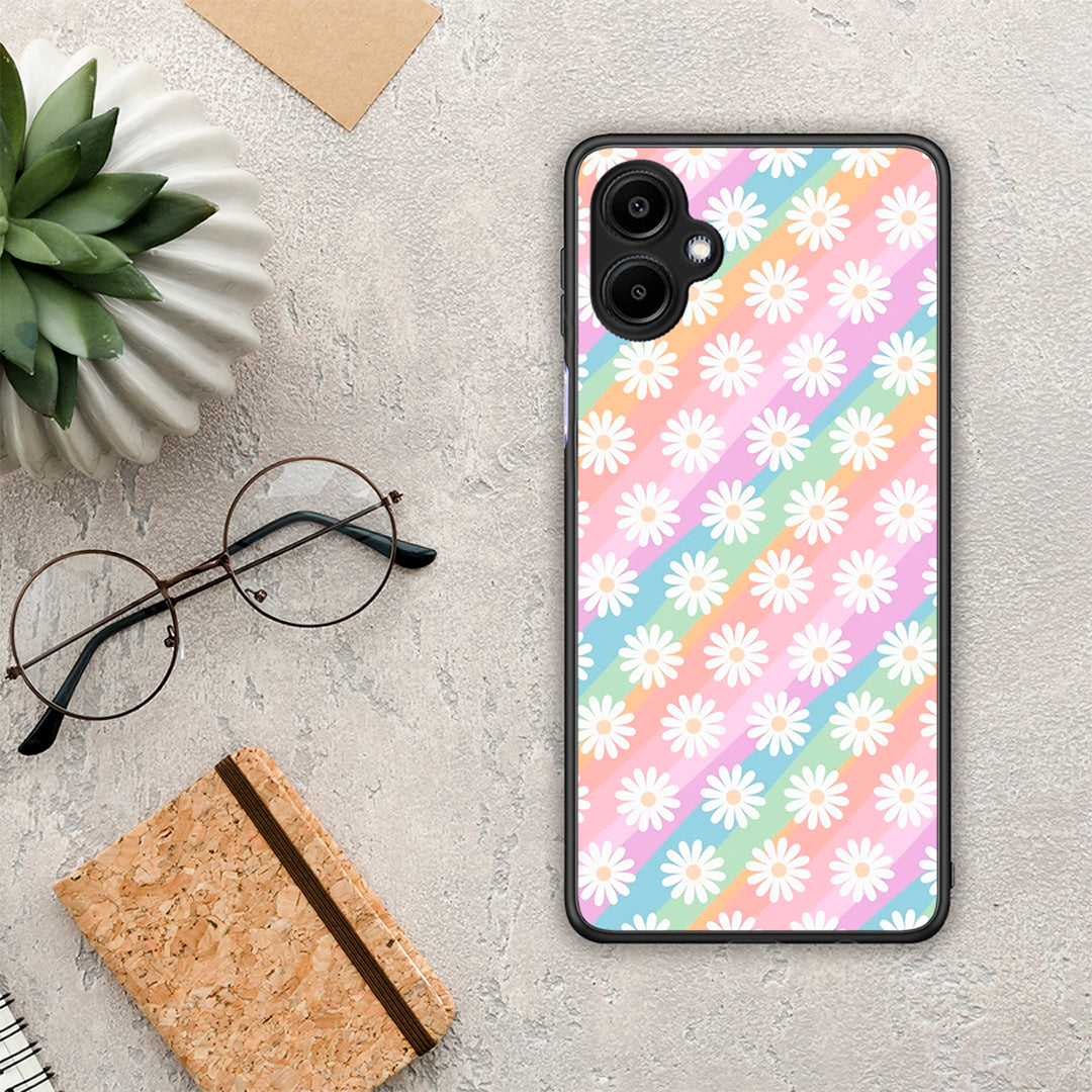 White Daisies - Samsung Galaxy A06 θήκη
