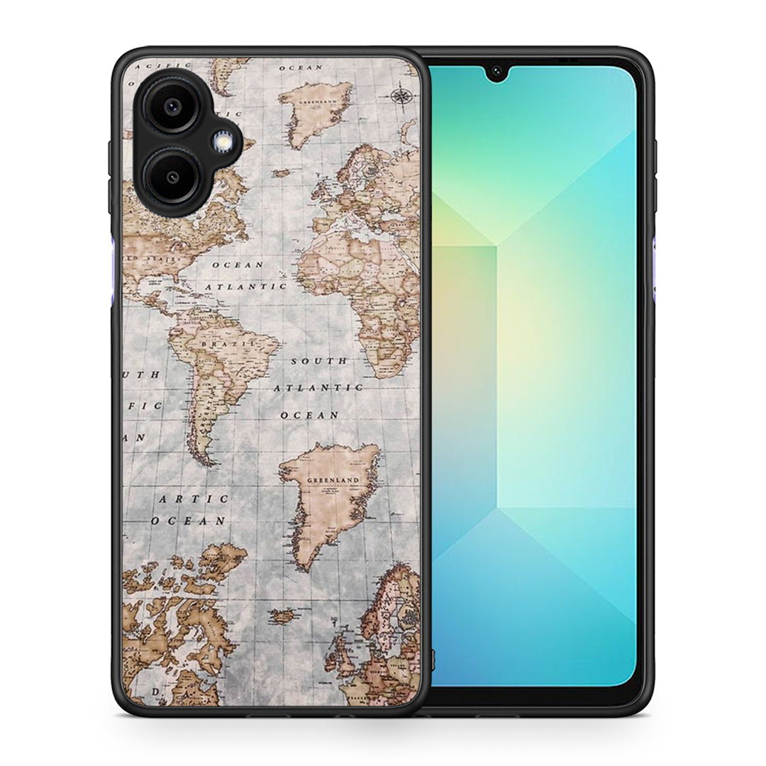 World Map - Samsung Galaxy A06 θήκη