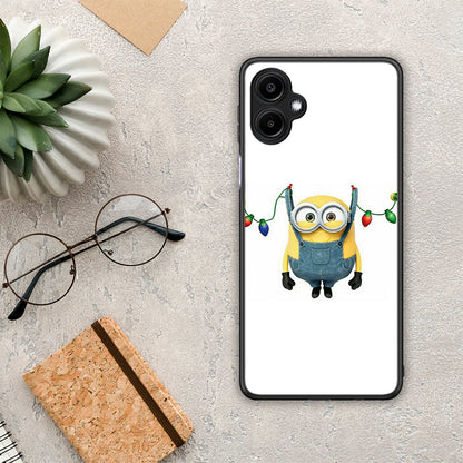 Xmas Minion Lights - Samsung Galaxy A06 θήκη