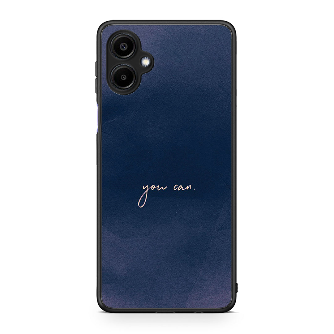 Samsung Galaxy A06 You Can θήκη από τη Smartfits με σχέδιο στο πίσω μέρος και μαύρο περίβλημα | Smartphone case with colorful back and black bezels by Smartfits