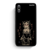 Thumbnail for Samsung A10 Anime Girl θήκη από τη Smartfits με σχέδιο στο πίσω μέρος και μαύρο περίβλημα | Smartphone case with colorful back and black bezels by Smartfits