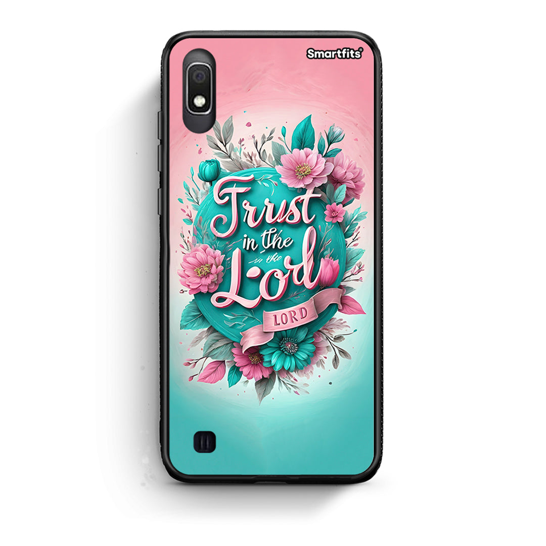 Samsung A10 Lord Trust θήκη από τη Smartfits με σχέδιο στο πίσω μέρος και μαύρο περίβλημα | Smartphone case with colorful back and black bezels by Smartfits