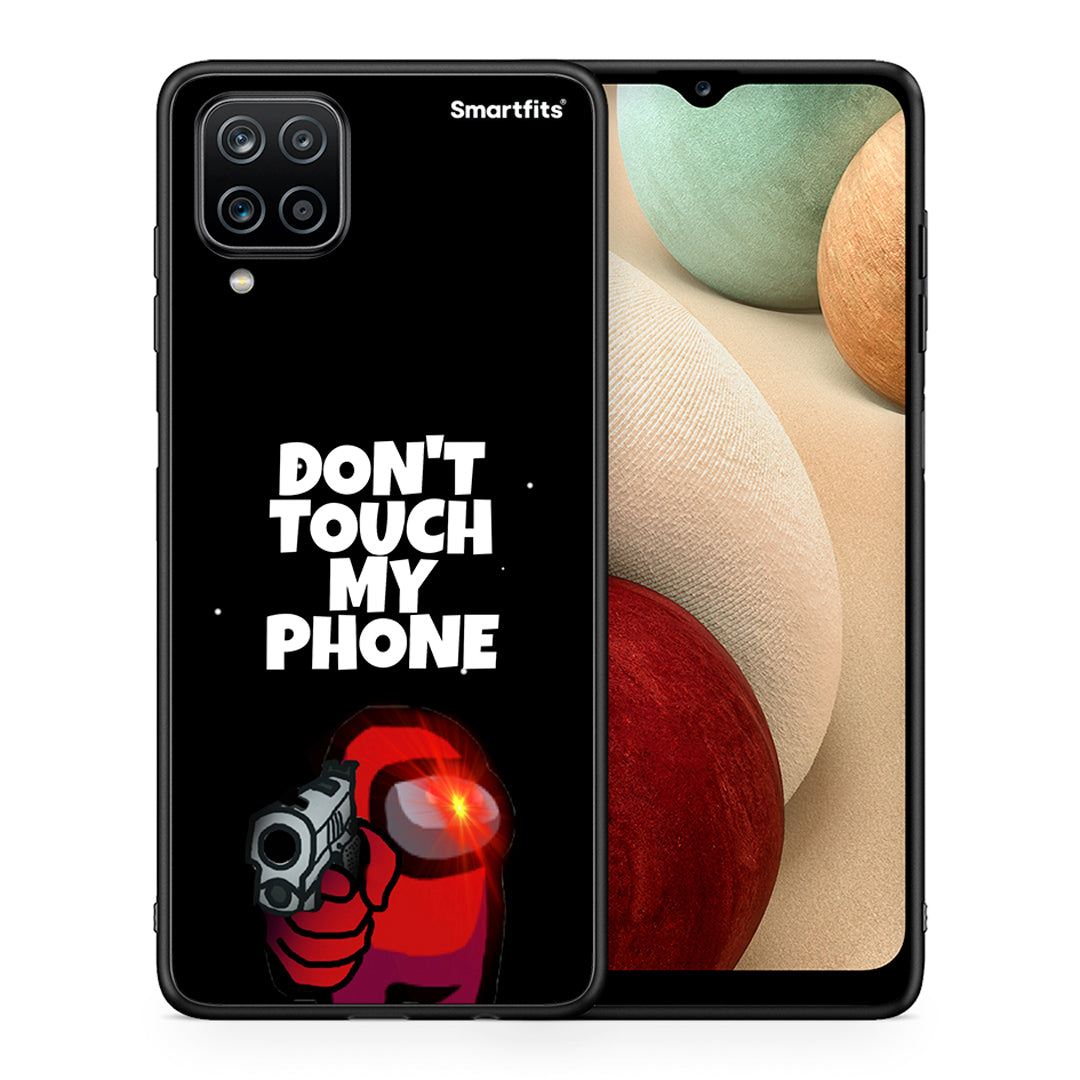 Θήκη Samsung A12 My Phone από τη Smartfits με σχέδιο στο πίσω μέρος και μαύρο περίβλημα | Samsung A12 My Phone case with colorful back and black bezels