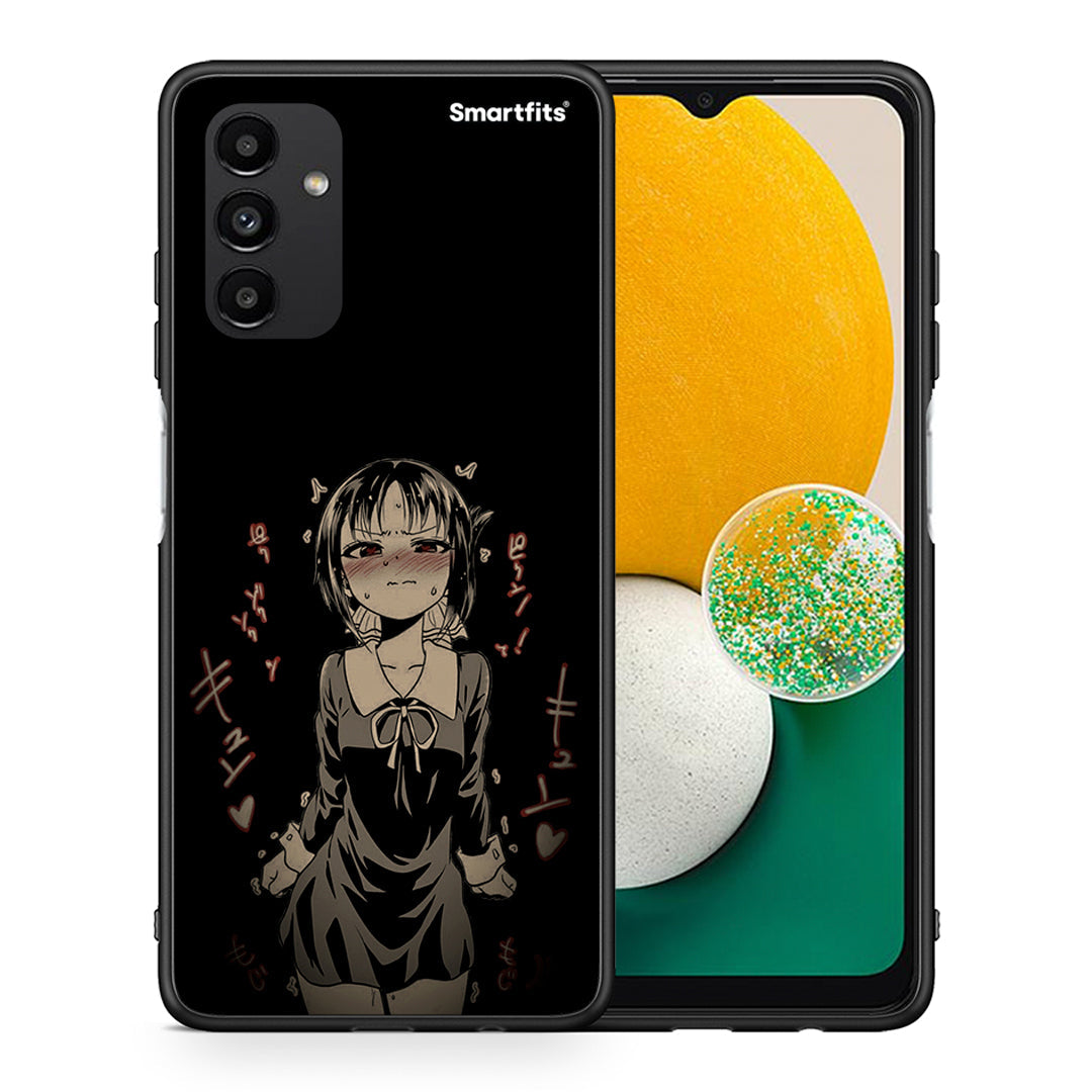 Θήκη Samsung A13 5G Anime Girl από τη Smartfits με σχέδιο στο πίσω μέρος και μαύρο περίβλημα | Samsung A13 5G Anime Girl case with colorful back and black bezels