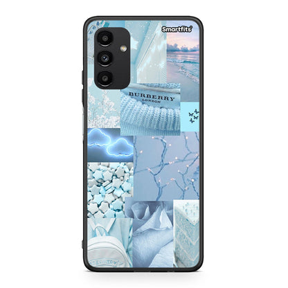 Samsung A04s Ciel Aesthetic Collage θήκη από τη Smartfits με σχέδιο στο πίσω μέρος και μαύρο περίβλημα | Smartphone case with colorful back and black bezels by Smartfits