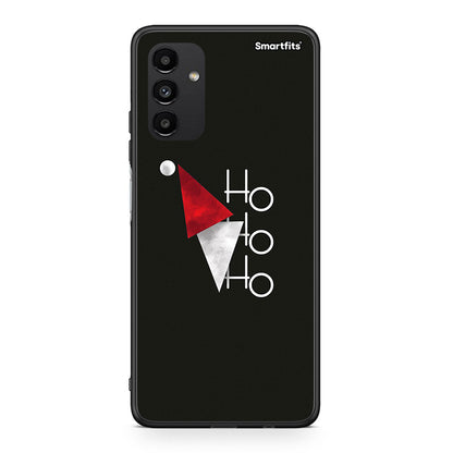 Samsung A13 5G Minimal Christmas θήκη από τη Smartfits με σχέδιο στο πίσω μέρος και μαύρο περίβλημα | Smartphone case with colorful back and black bezels by Smartfits