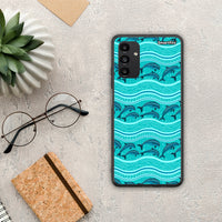 Thumbnail for Swimming Dolphins - Samsung Galaxy A04s θήκη