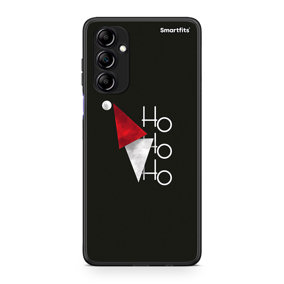 Θήκη Samsung Galaxy A14 / A14 5G Minimal Christmas από τη Smartfits με σχέδιο στο πίσω μέρος και μαύρο περίβλημα | Samsung Galaxy A14 / A14 5G Minimal Christmas Case with Colorful Back and Black Bezels