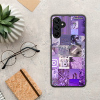 Thumbnail for Purple Aesthetic Collage - Samsung Galaxy A15 4G / 5G θήκη