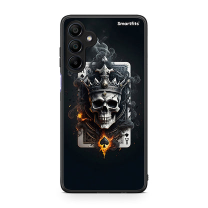 Samsung Galaxy A15 4G Skull King Ace θήκη από τη Smartfits με σχέδιο στο πίσω μέρος και μαύρο περίβλημα | Smartphone case with colorful back and black bezels by Smartfits