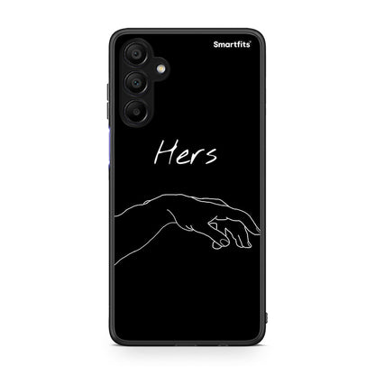 Samsung A15 5G Aeshetic Love 1 Θήκη Αγίου Βαλεντίνου από τη Smartfits με σχέδιο στο πίσω μέρος και μαύρο περίβλημα | Smartphone case with colorful back and black bezels by Smartfits