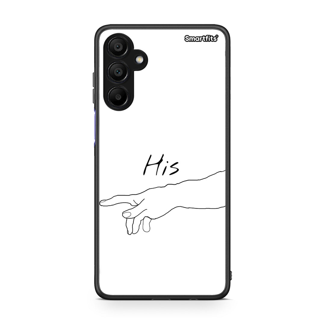 Samsung A15 5G Aeshetic Love 2 Θήκη Αγίου Βαλεντίνου από τη Smartfits με σχέδιο στο πίσω μέρος και μαύρο περίβλημα | Smartphone case with colorful back and black bezels by Smartfits