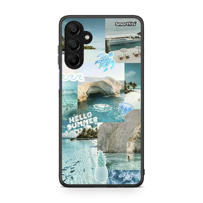 Samsung A15 5G Aesthetic Summer Θήκη από τη Smartfits με σχέδιο στο πίσω μέρος και μαύρο περίβλημα | Smartphone case with colorful back and black bezels by Smartfits