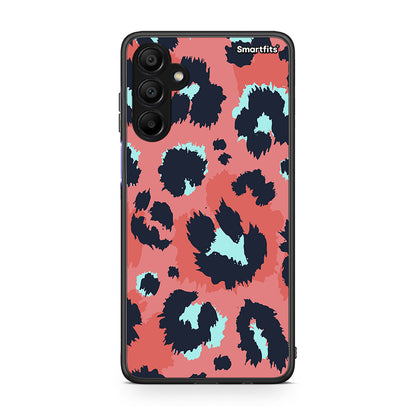 22 - Samsung A15 5G Pink Leopard Animal case, cover, bumper