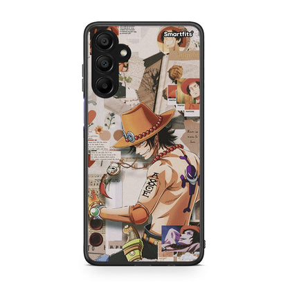 Samsung A15 5G Anime Collage θήκη από τη Smartfits με σχέδιο στο πίσω μέρος και μαύρο περίβλημα | Smartphone case with colorful back and black bezels by Smartfits