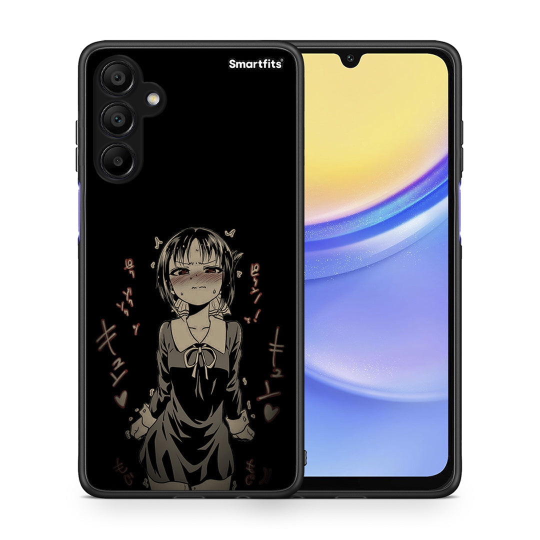 Θήκη Samsung A15 5G Anime Girl από τη Smartfits με σχέδιο στο πίσω μέρος και μαύρο περίβλημα | Samsung A15 5G Anime Girl case with colorful back and black bezels