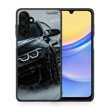Θήκη Samsung A15 5G Black BMW από τη Smartfits με σχέδιο στο πίσω μέρος και μαύρο περίβλημα | Samsung A15 5G Black BMW case with colorful back and black bezels
