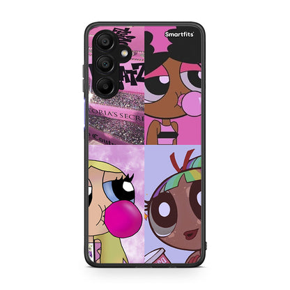 Samsung A15 5G Bubble Girls Θήκη Αγίου Βαλεντίνου από τη Smartfits με σχέδιο στο πίσω μέρος και μαύρο περίβλημα | Smartphone case with colorful back and black bezels by Smartfits