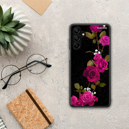 Flower Red Roses - Samsung A15 5G θήκη