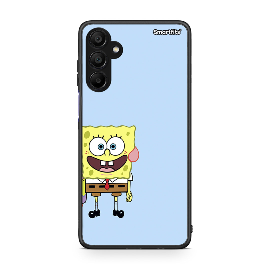 Samsung A15 5G Friends Bob θήκη από τη Smartfits με σχέδιο στο πίσω μέρος και μαύρο περίβλημα | Smartphone case with colorful back and black bezels by Smartfits