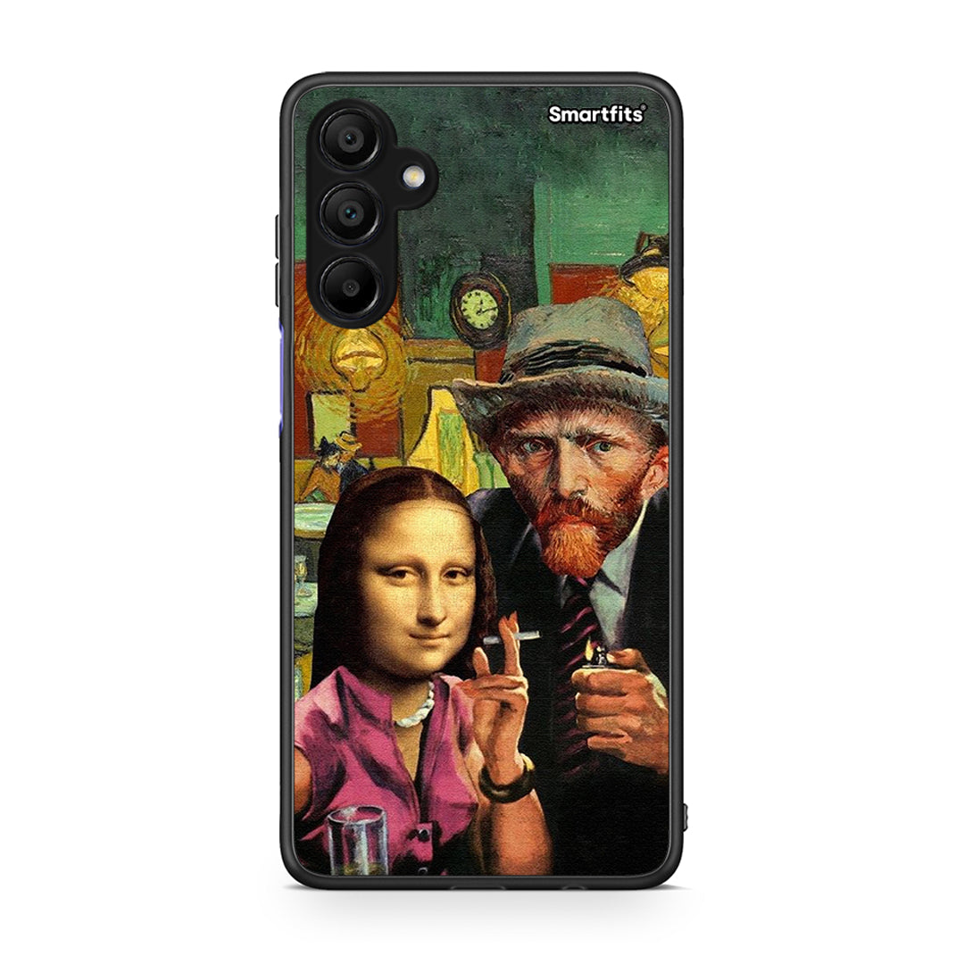 Samsung A15 5G Funny Art θήκη από τη Smartfits με σχέδιο στο πίσω μέρος και μαύρο περίβλημα | Smartphone case with colorful back and black bezels by Smartfits