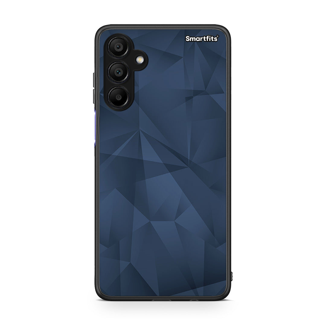 39 - Samsung A15 5G Blue Abstract Geometric case, cover, bumper