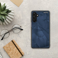 Thumbnail for Geometric Blue Abstract - Samsung Galaxy A15 5G θήκη