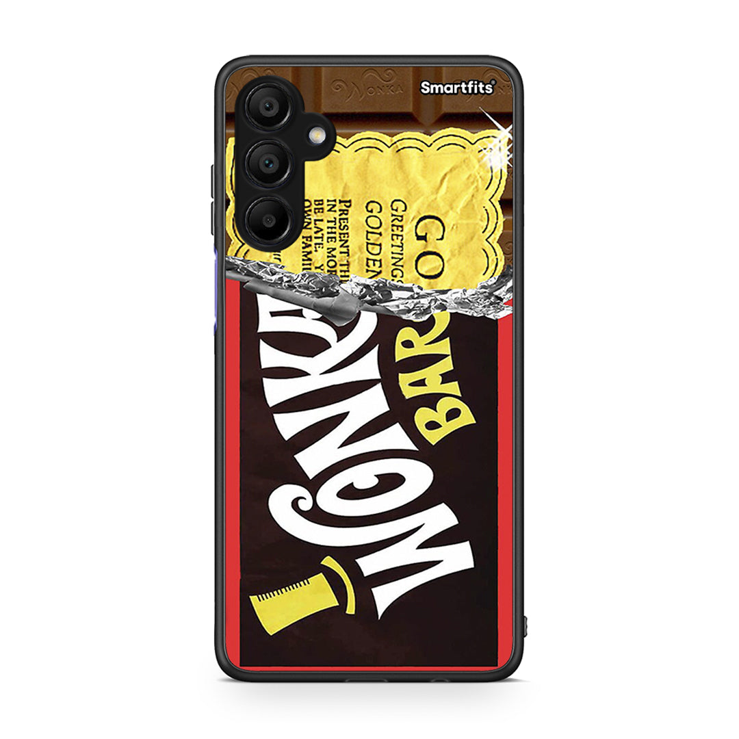 Samsung A15 5G Golden Ticket θήκη από τη Smartfits με σχέδιο στο πίσω μέρος και μαύρο περίβλημα | Smartphone case with colorful back and black bezels by Smartfits