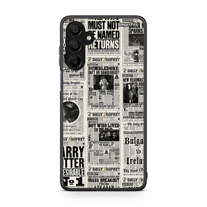 Samsung A15 5G Harry Paper θήκη από τη Smartfits με σχέδιο στο πίσω μέρος και μαύρο περίβλημα | Smartphone case with colorful back and black bezels by Smartfits